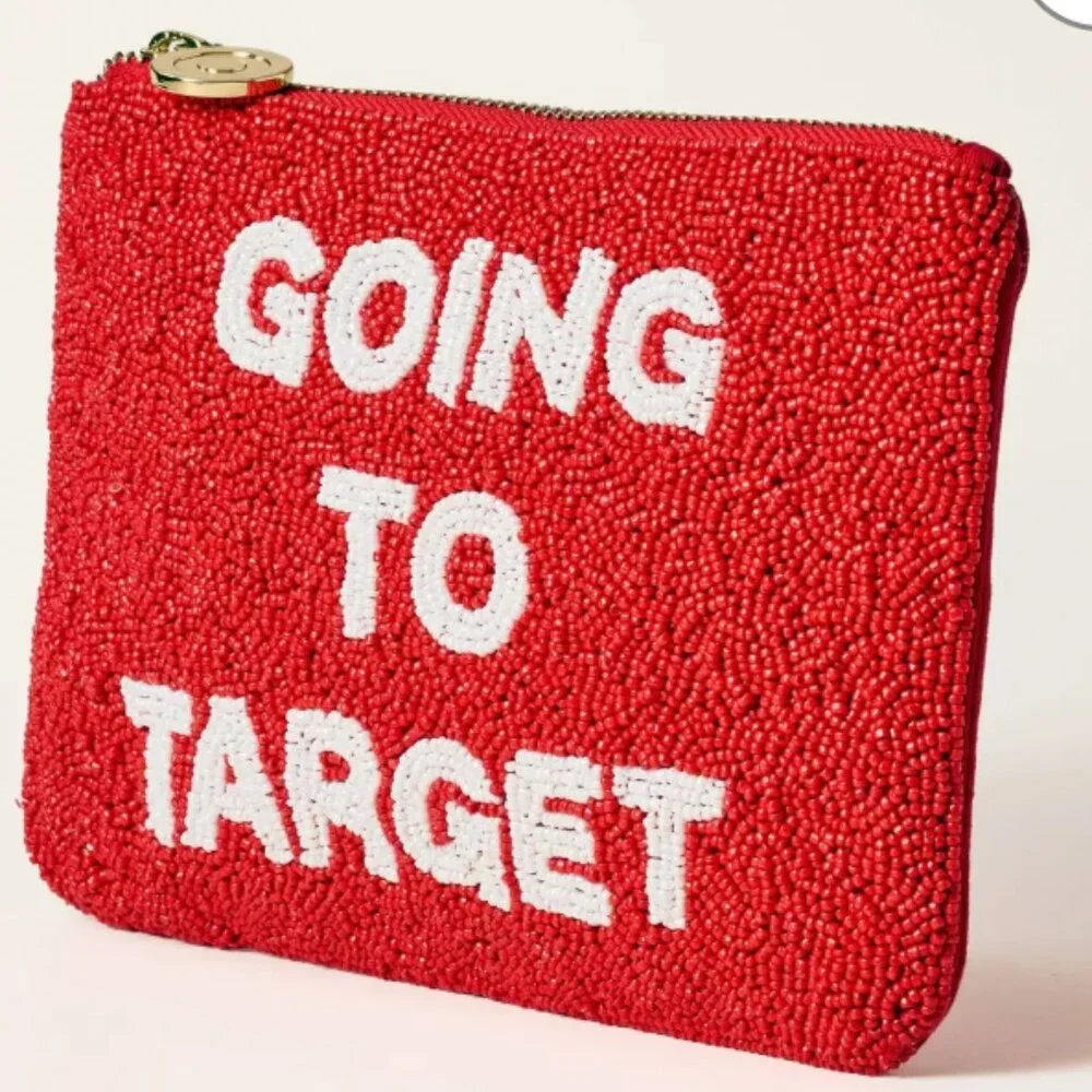 kate spade x Target “GOING TO TARGET” Beaded Clutch – Limited Edition
